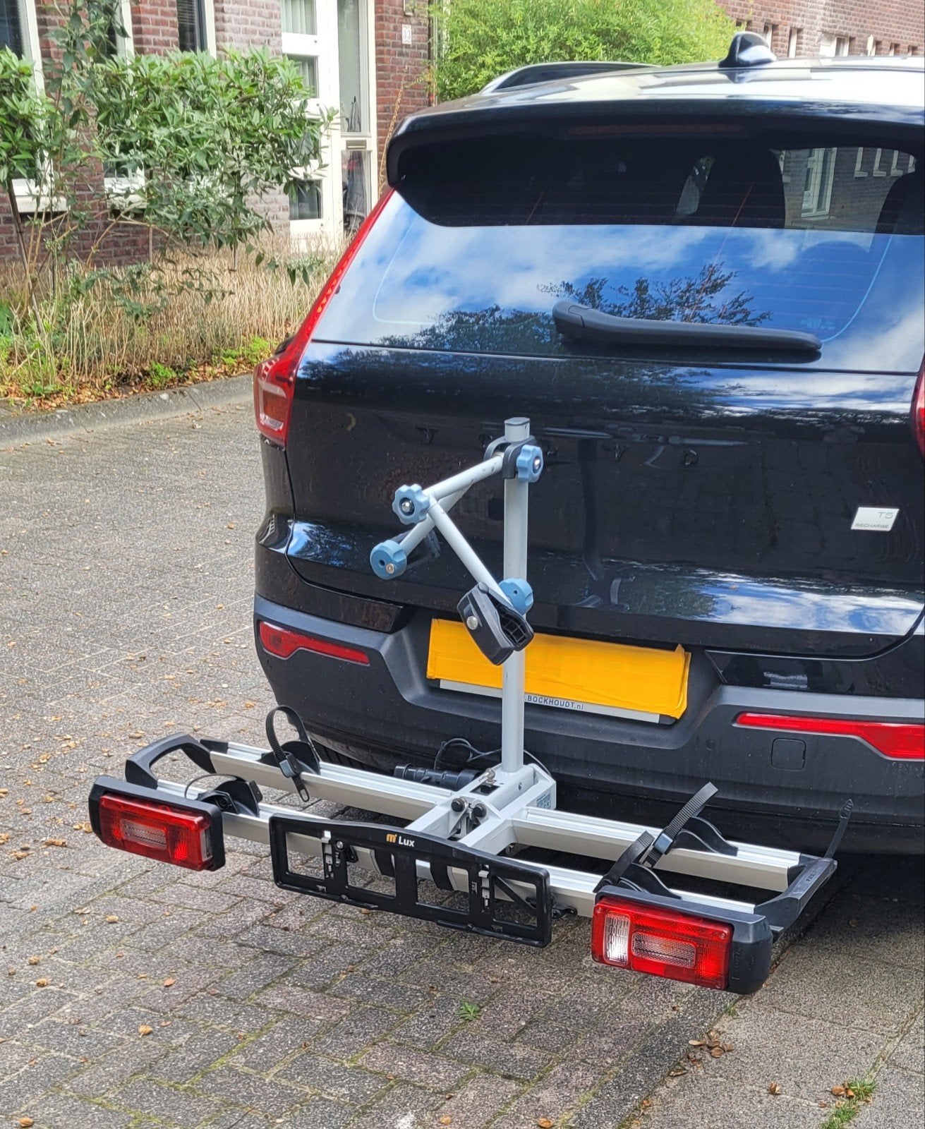 Keurig nette "Movanext lux" fietsendrager (MET DEFECT), Ophalen, Gebruikt, Brede banden, 2 fietsen