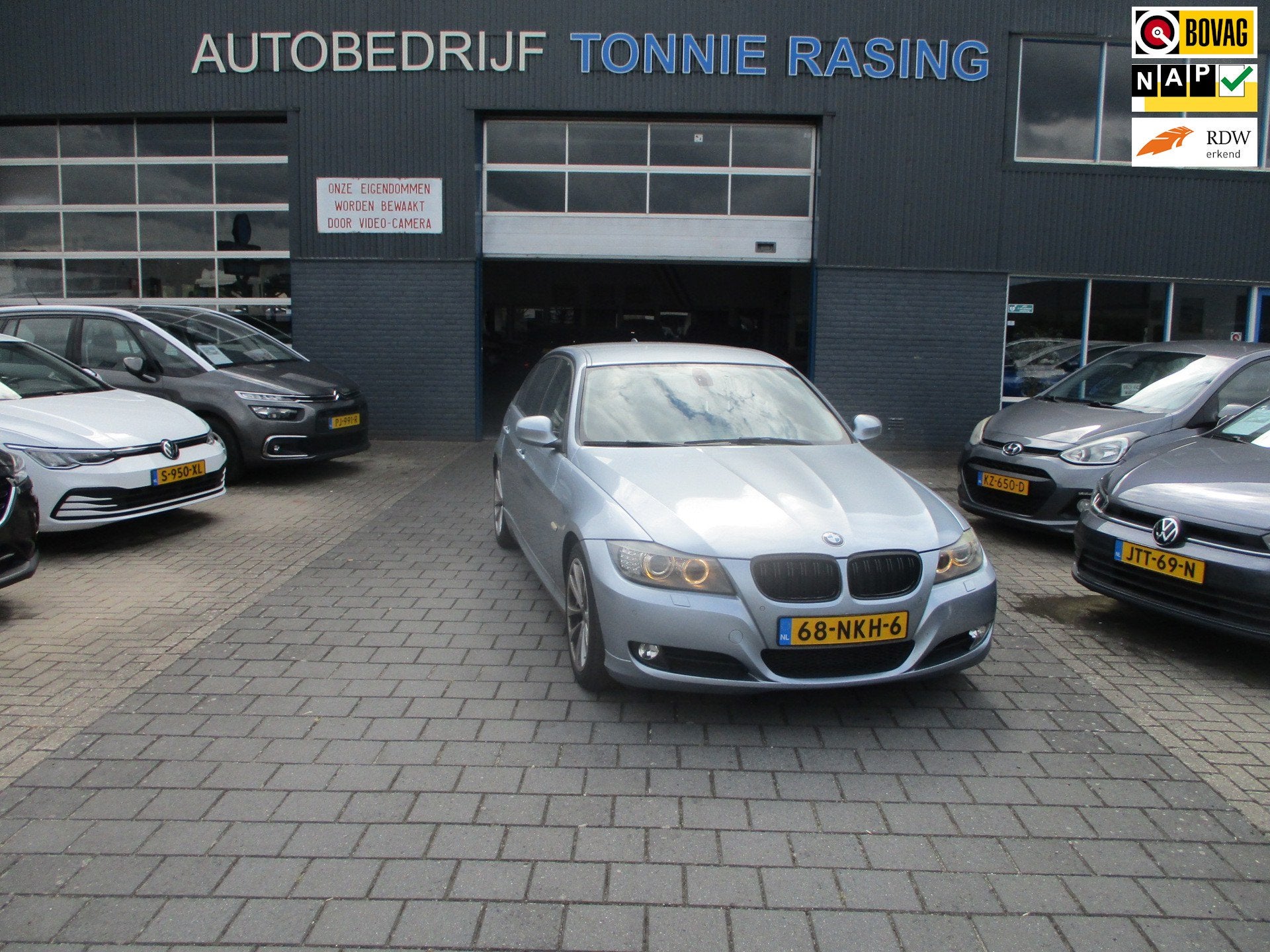 BMW 3-serie 320d Efficient Dynamics Edition Business Line, Auto's, Euro 5, Achterwielaandrijving, 4 cilinders, Blauw