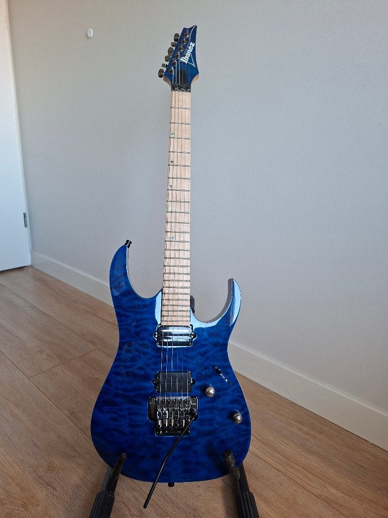Ibanez RG920MQMZ, Ophalen of Verzenden, Gebruikt, Solid body, Ibanez