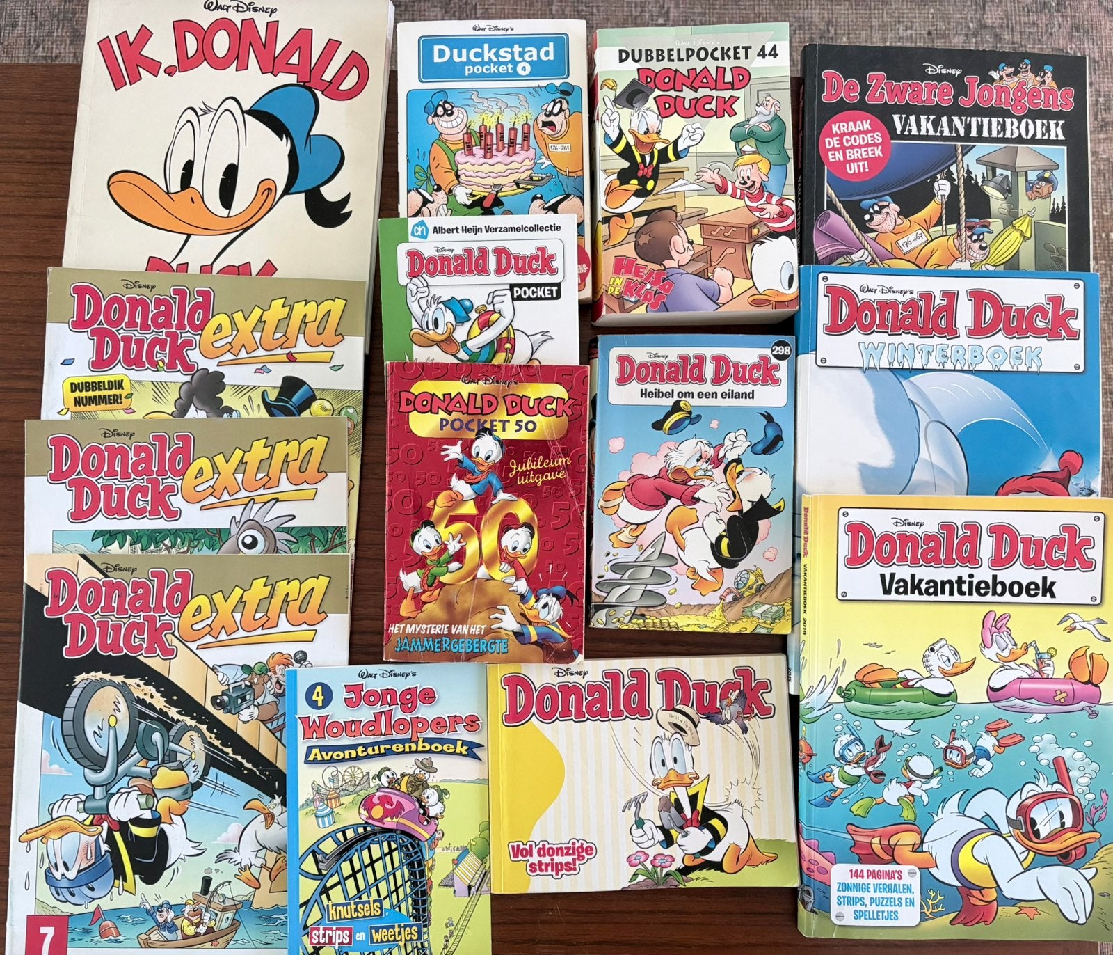 Set Donald Ducks - 14 stuks, Meerdere comics, Ophalen, Zo goed als nieuw, Europa