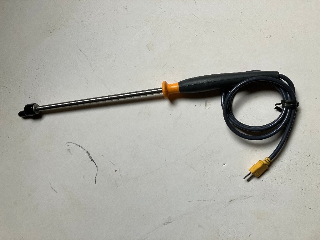 Fluke 80PK-27 oppervlakte temperatuur sensor probe, Ophalen, Gebruikt, Temperatuur