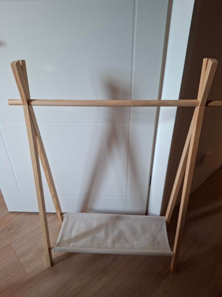 Kledingrekje kind, Ophalen, Overige merken, Bruin, Zo goed als nieuw