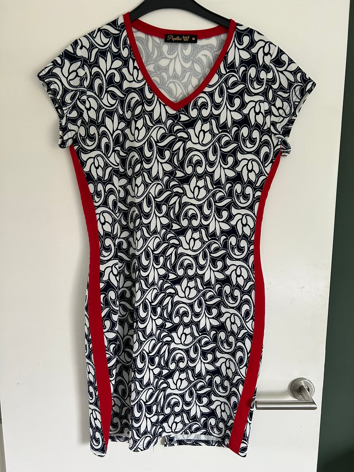 Leuke jurk maat M, Maat 38/40 (M), Blauw, Ophalen of Verzenden, Zo goed als nieuw
