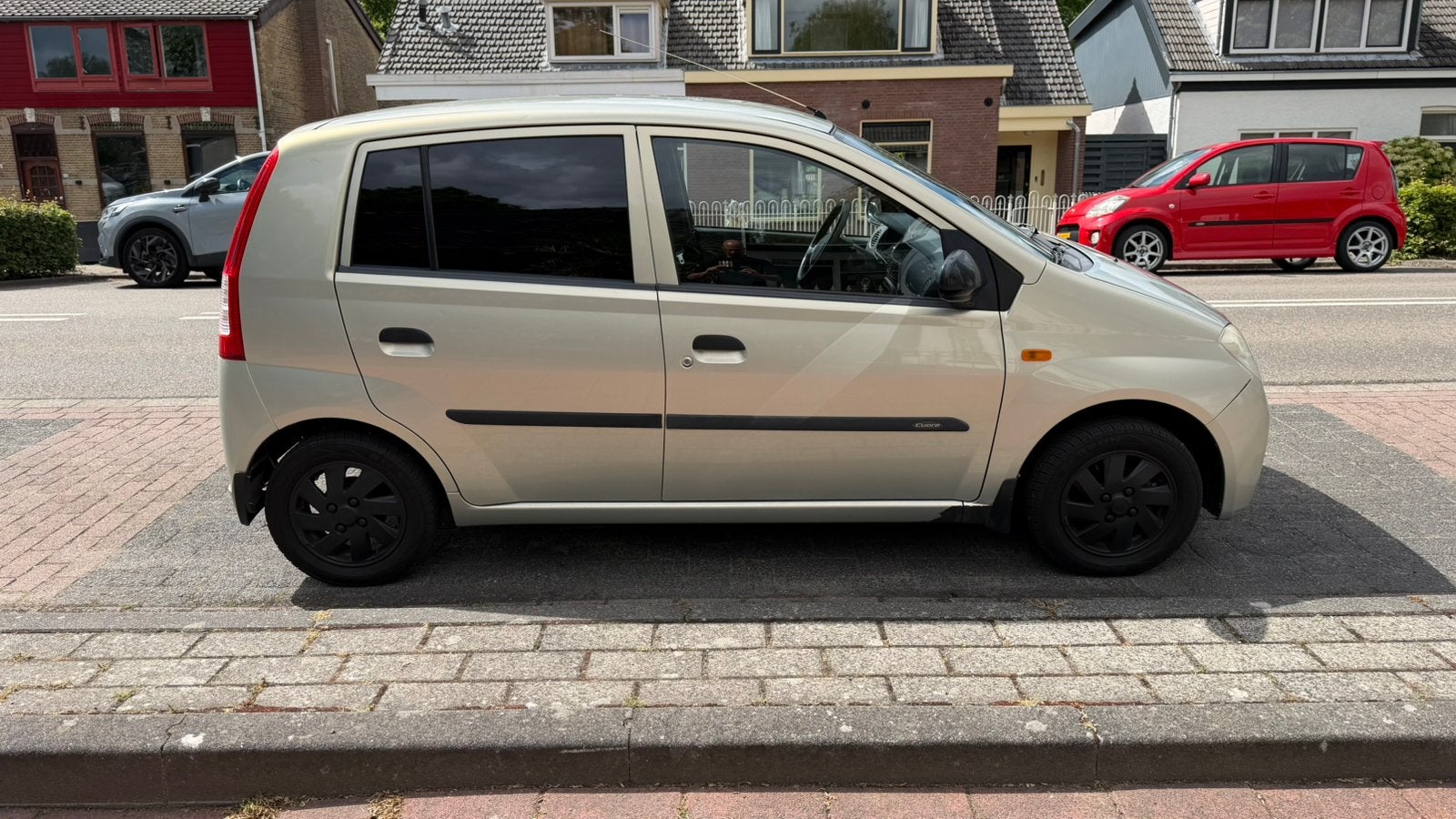 Daihatsu Cuore 1.0 5D 2003, Auto's, Dealer onderhouden, Stof, 600 kg, Cuore