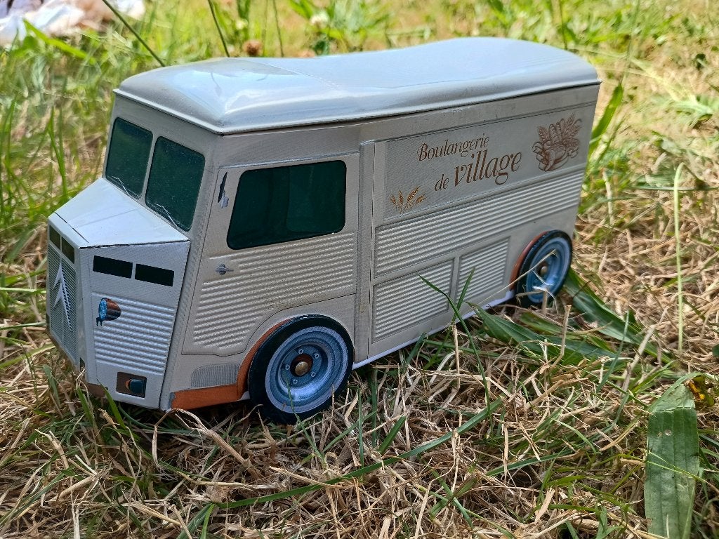 citroen HY blik koekjes, Ophalen of Verzenden, Gebruikt, Overige, Overige merken
