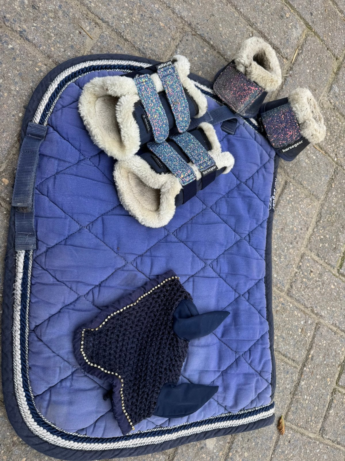 Dekjes / graasmasker / deken pony, Ophalen of Verzenden, Gebruikt
