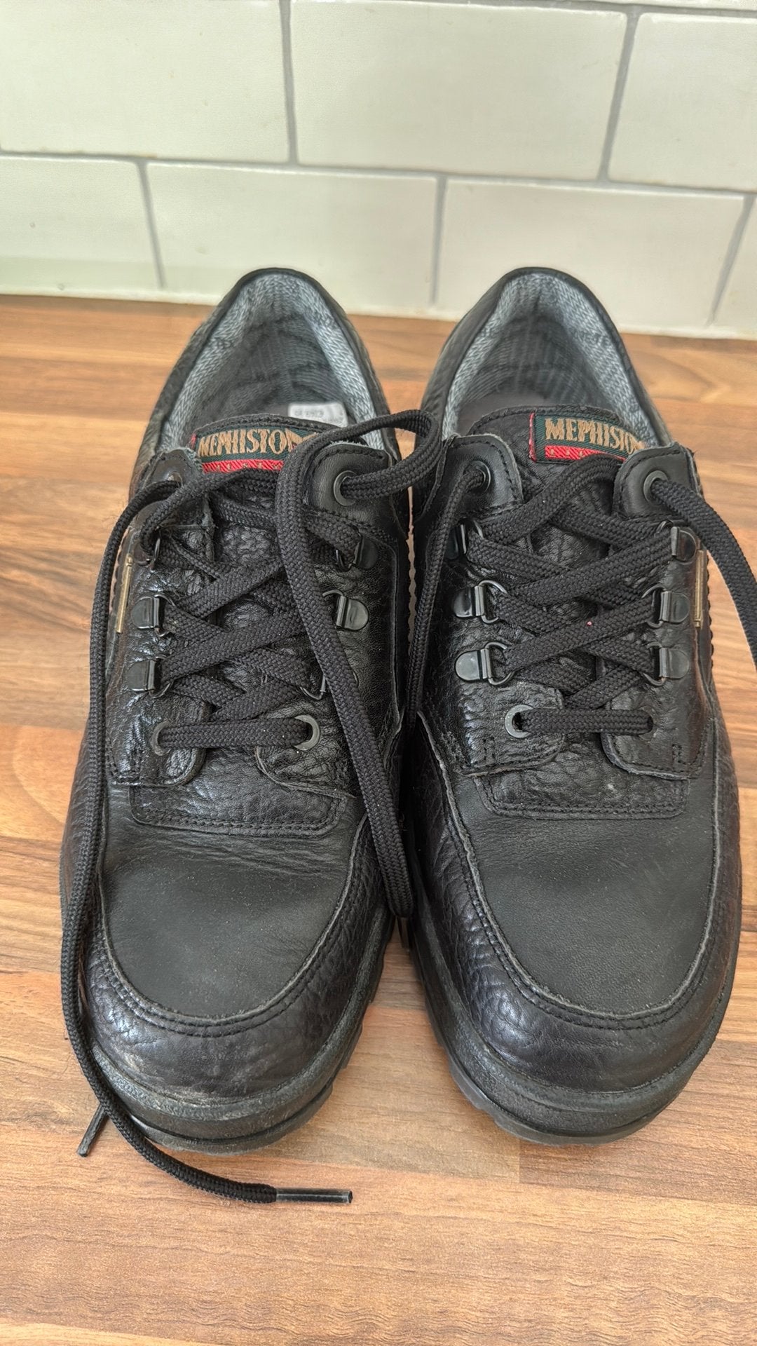 Mephisto maat 7, Ophalen of Verzenden, Zo goed als nieuw, Zwart