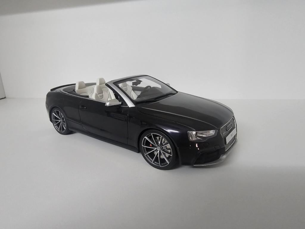GT Spirit Audi RS5 Cabrio Black 1:18 ZELDZAAM, Overige merken, Auto, Groter dan 1:32, Ophalen of Verzenden