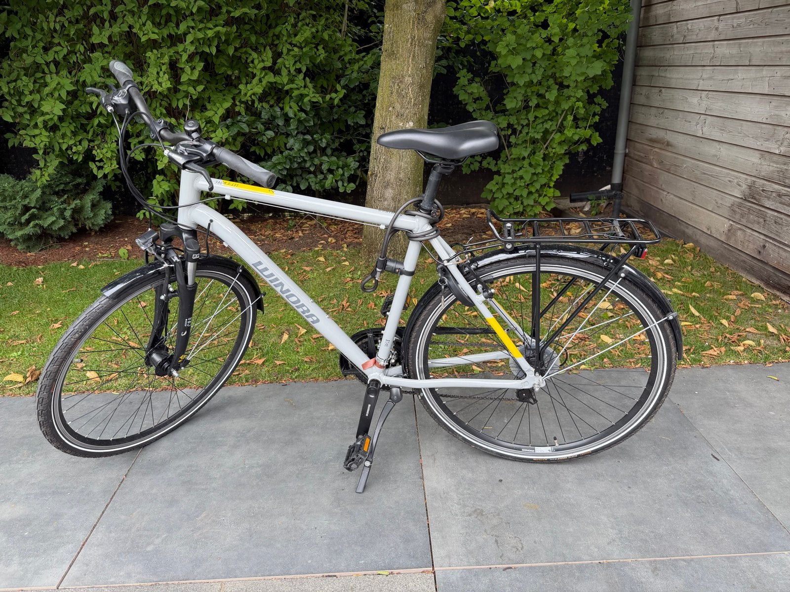 Winora herenstadsfiets - Zo goed als nieuw, Velgrem, Versnellingen, Zo goed als nieuw, 53 tot 57 cm