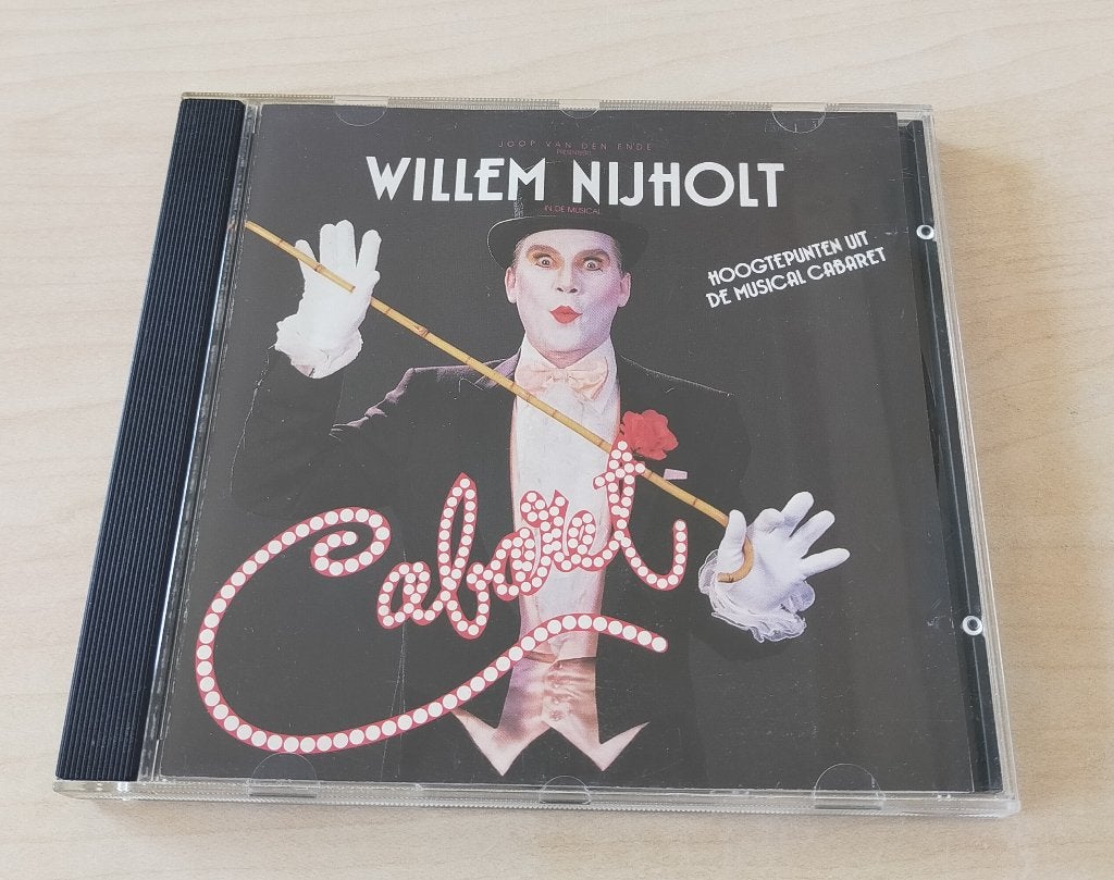 Willem Nijholt Hoogtepunten uit de Musical Cabaret CD 1989, Ophalen of Verzenden, Gebruikt