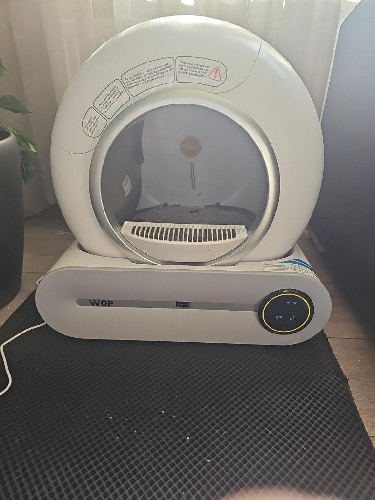 Wop elektrische kattenbak, Ophalen, Zelfreinigend, Zo goed als nieuw, Gesloten