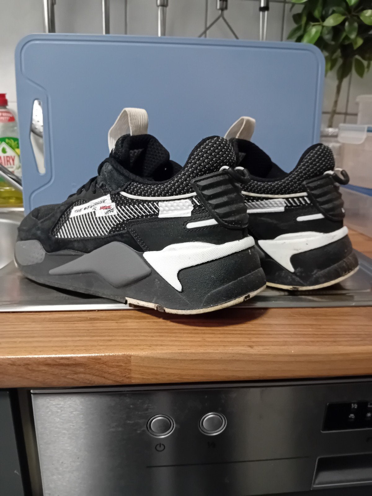 Puma RS-X sneakers zwart, Ophalen of Verzenden, Zwart, Sneakers of Gympen