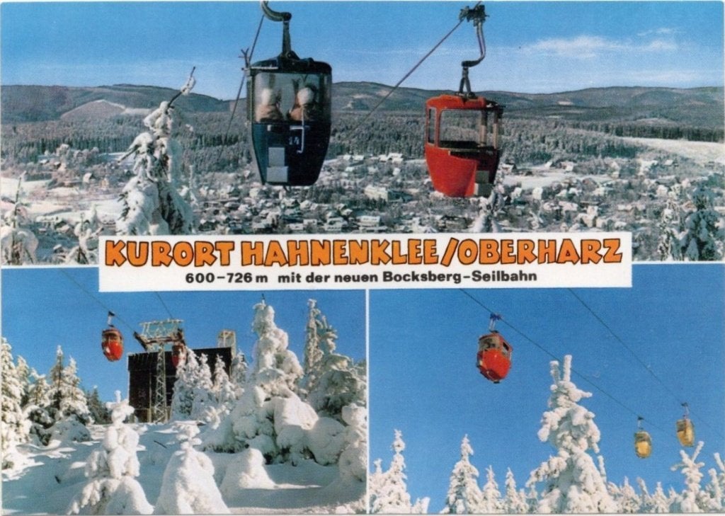 1 Ansichtkaart Hahnenklee Duitsland 1978., Ophalen of Verzenden, 1960 tot 1980, Ongelopen, Duitsland