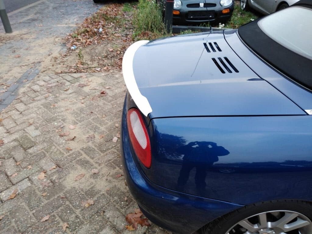 mg f mgf mg tf mgtf achterspoiler, Auto-onderdelen, Carrosserie en Plaatwerk, Bumper, MG, Achter, Nieuw, Ophalen of Verzenden