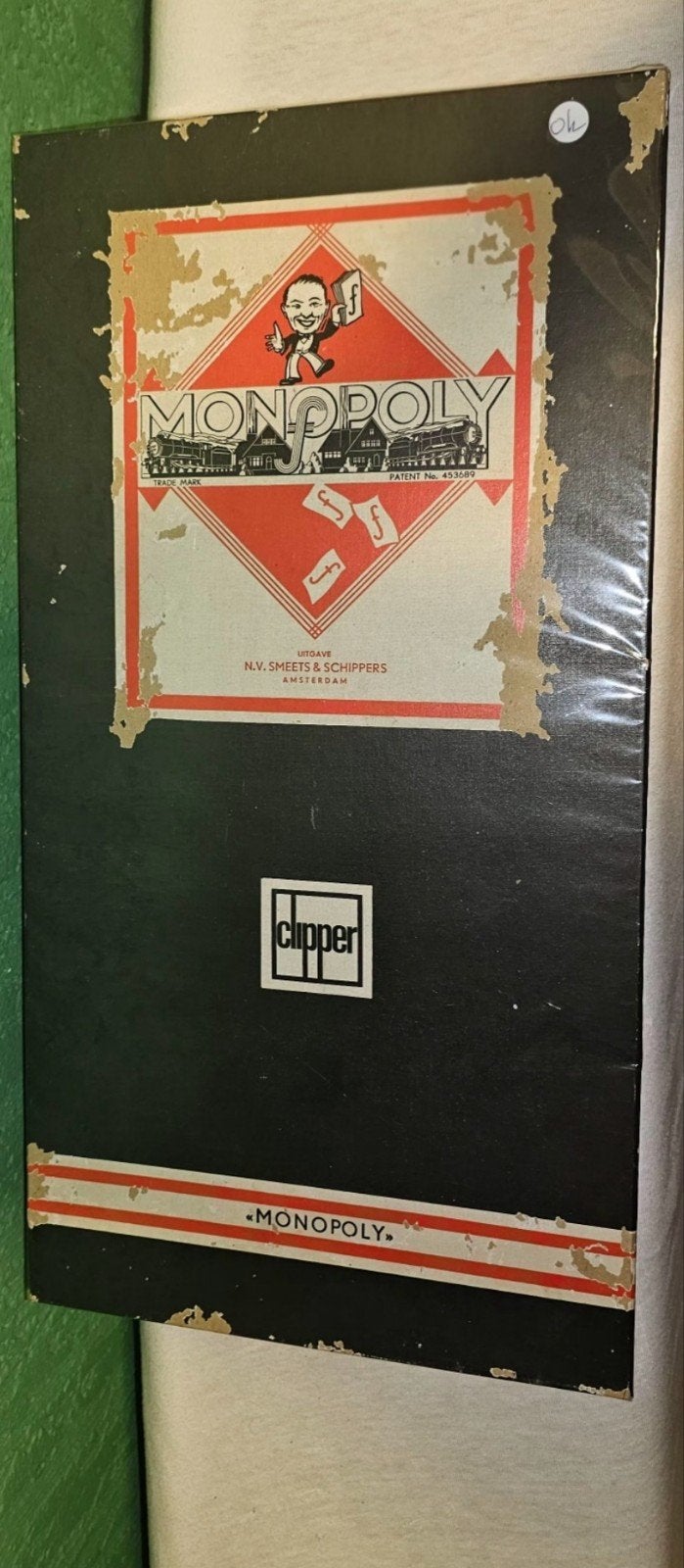 vintage Monopoly board game, a Amsterdam edition, Ophalen