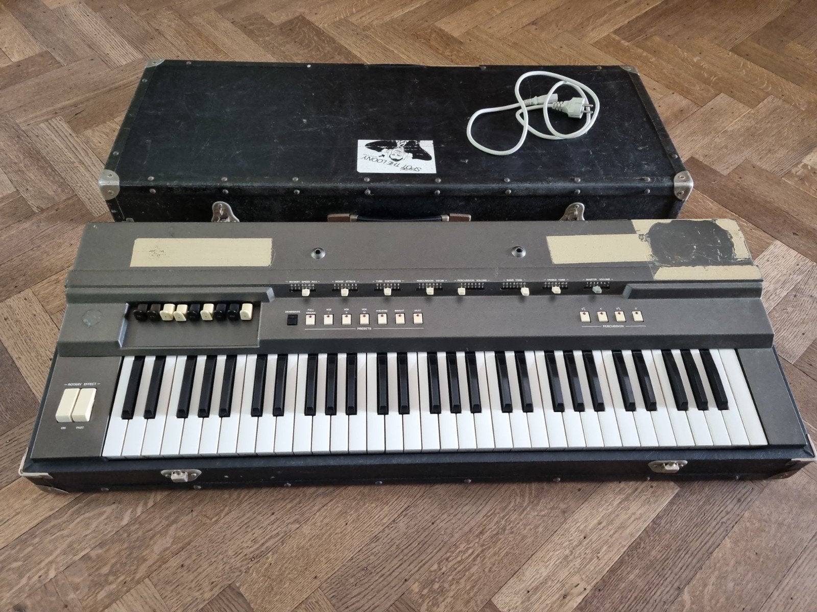ELKA X50 - Hammond B3 clone met koffer, Muziek en Instrumenten, Ophalen, Gebruikt, Overige merken