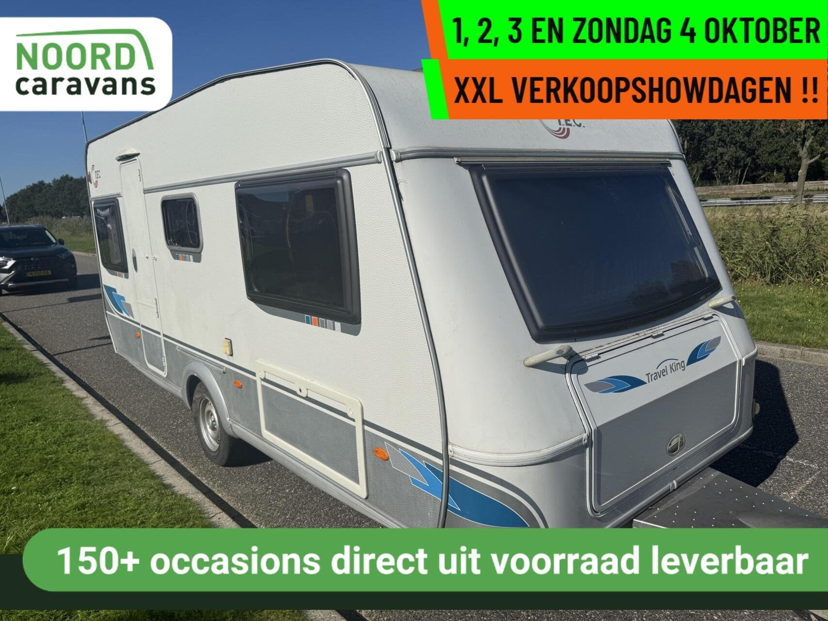 TEC TRAVEL - XXL VERKOOPSHOW 1,2,3 & 4 OKT. 10-17 UUR, Bedrijf, 6 tot 7 meter, Tot en met 4, 1000 - 1250 kg