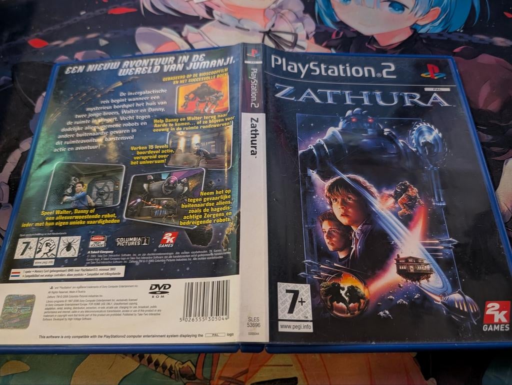 Zathura: Een Ruimteavontuur - PlayStation 2 (PS2), Avontuur en Actie, Gebruikt, 1 speler, Ophalen of Verzenden