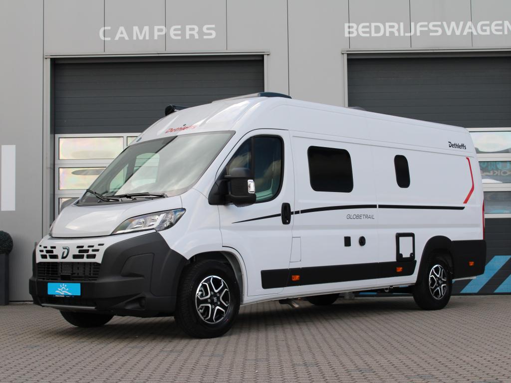Dethleffs Globetrail 640 ES Active Automaat Hordeur, Caravans en Kamperen, Campers, Automaat, Luifel, Buscamper of Camperbus, Ringverwarming