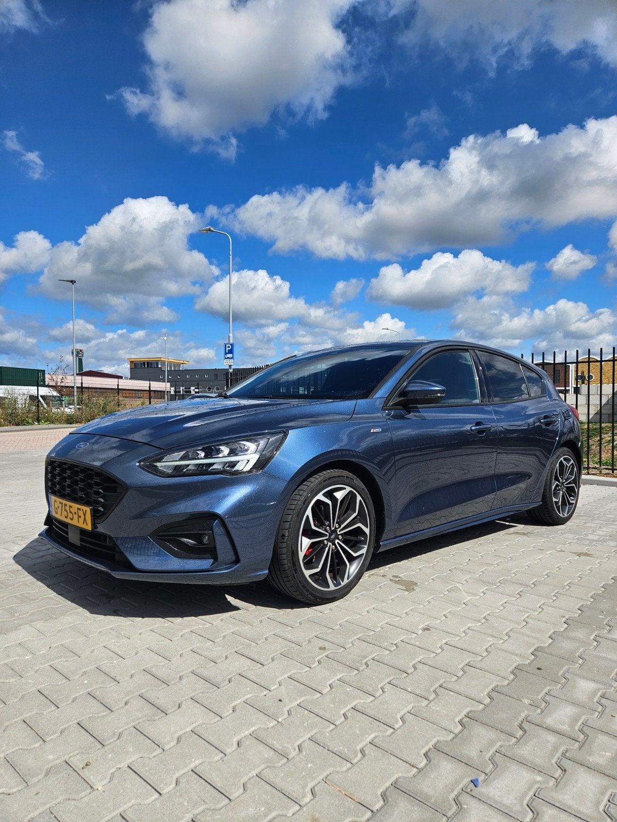 Ford Focus ST-Line 1.5 Aut |B & O|CarPlay|Padleshift|Keyless, Auto's, Ford, 1304 kg, Stof, Blauw, Particulier