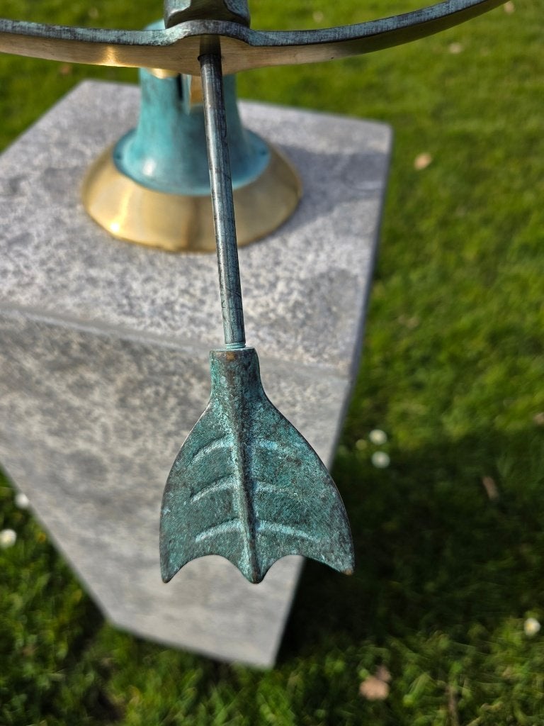 bronzen ZONNEWIJZER / geen verzendkosten / €399,-, Tuin en Terras, Zonnewijzers, Nieuw, Info@huisentuindecoratiemarie.nl, Huis en tuin decoratie marie