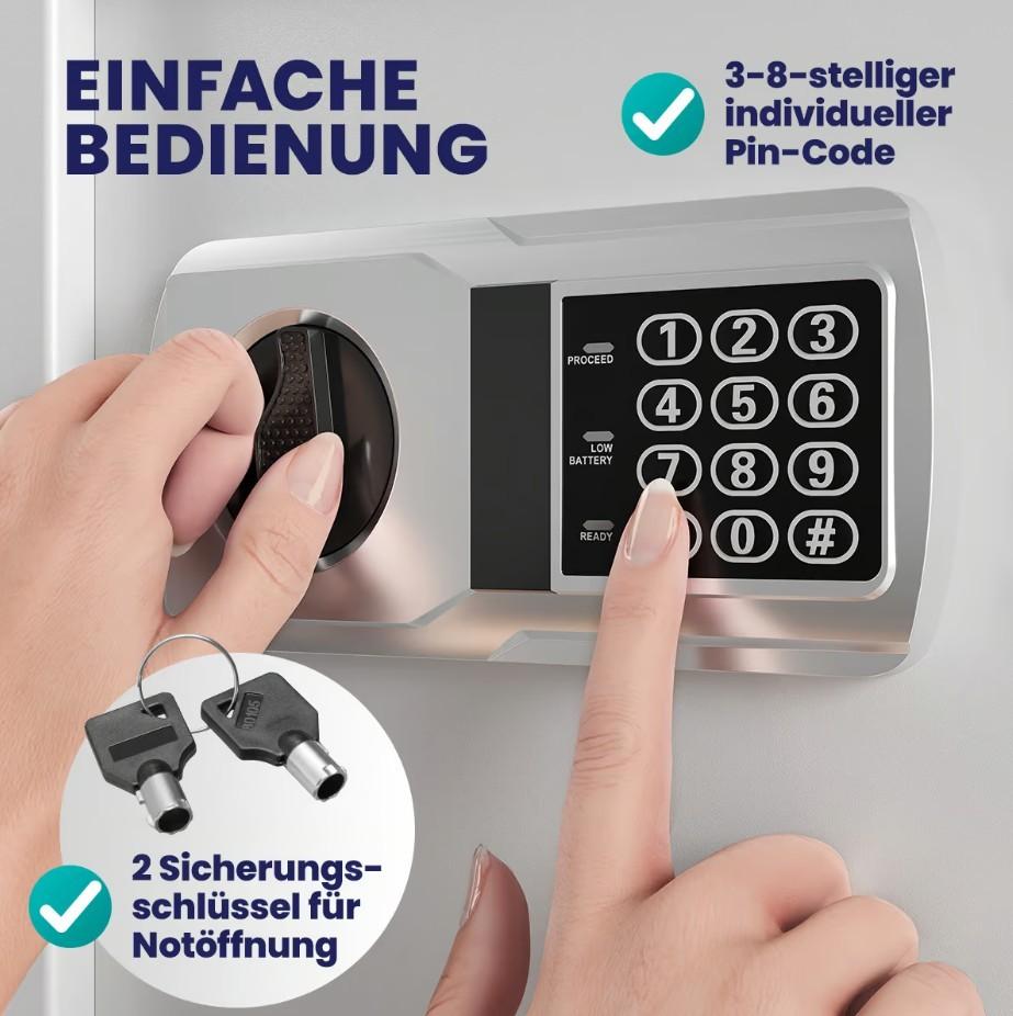 Elektronische kluis safe brandkast GRATIS VERZENDING!, Verzenden, Nieuw, Brandkast, Nvt