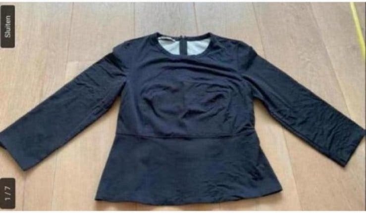 Vanilia 40 M, Ophalen of Verzenden, Zo goed als nieuw, Maat 38/40 (M), Zwart