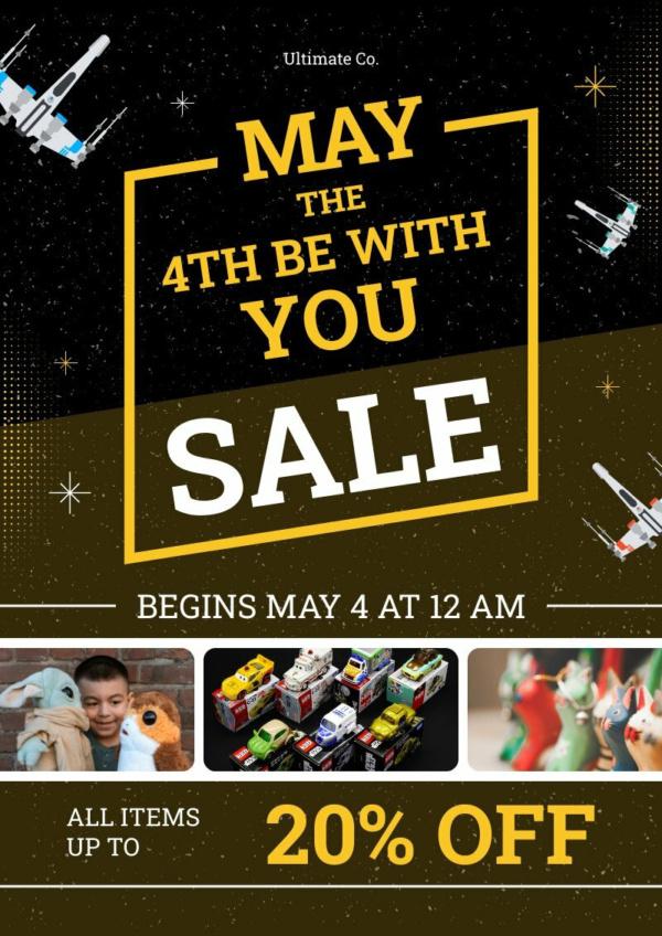 Star Wars May the Fifth Discount !!! Bevrijdingsdagkorting !, Verzamelen, Star Wars, Ophalen of Verzenden, Nieuw, Actiefiguurtje