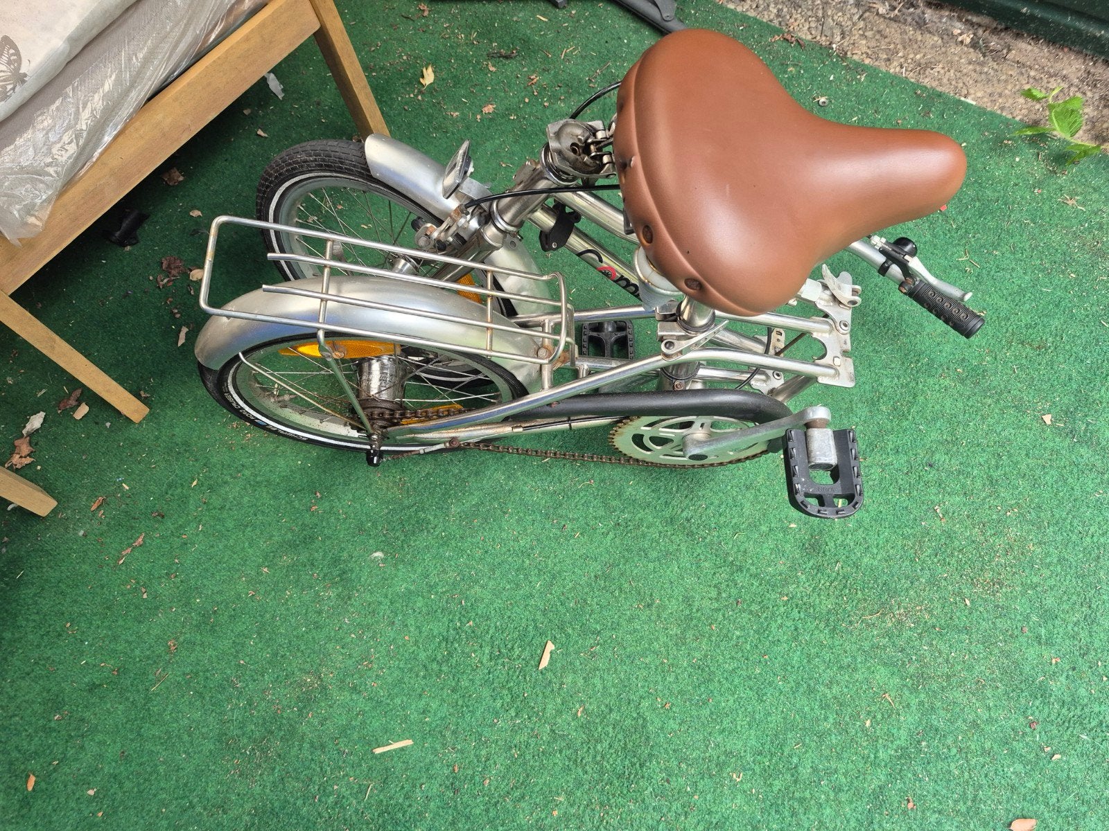 vouwfiets COMPASS  3 VERSNEL,, Fietsen en Brommers, Terugtraprem, Gebruikt, 16 tot 18 inch, Versnellingen