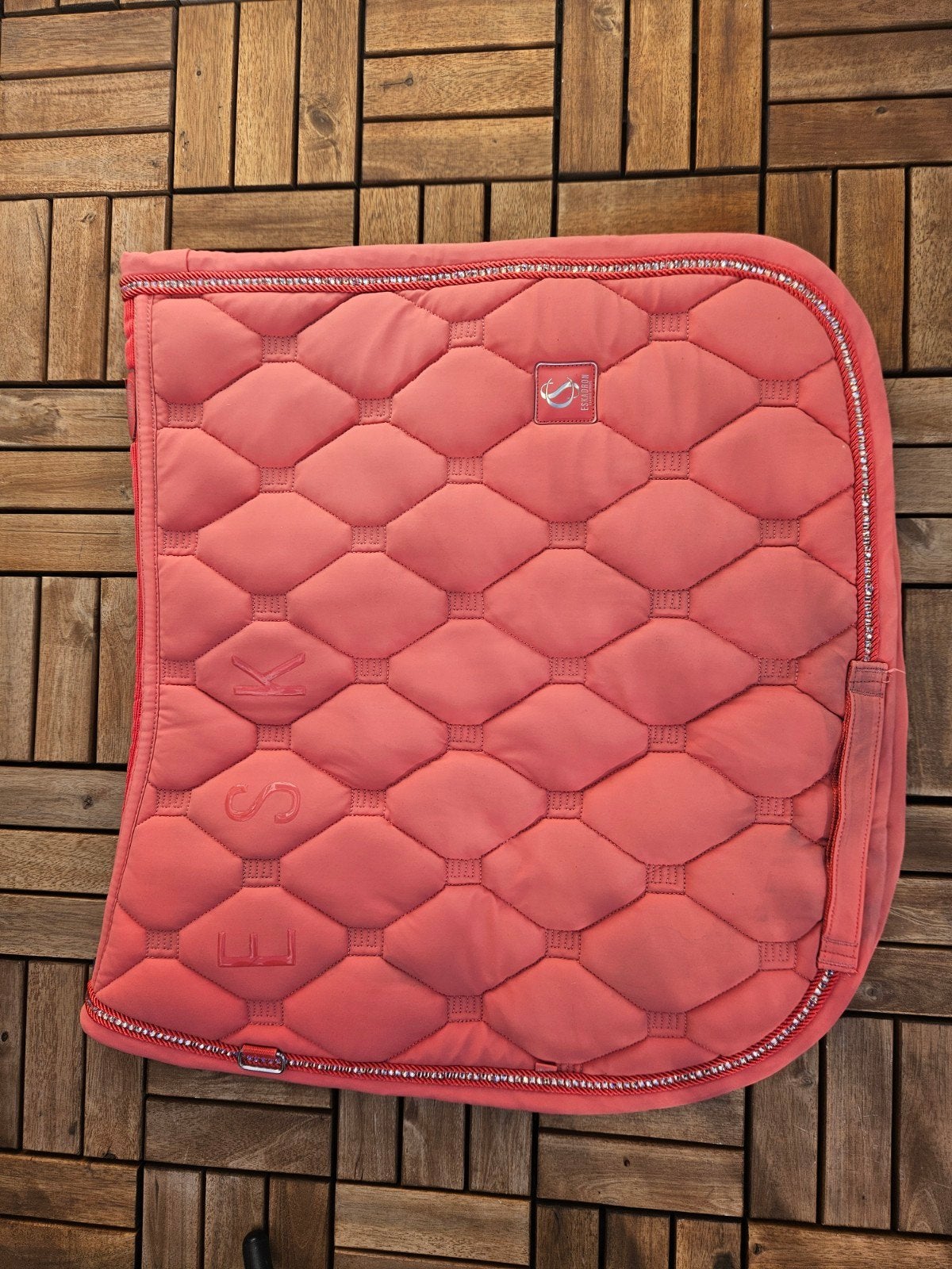 Eskadron Coral Blossom DR Full, Dieren en Toebehoren, Full (L), Dressuurdekje, Ophalen of Verzenden, Zo goed als nieuw