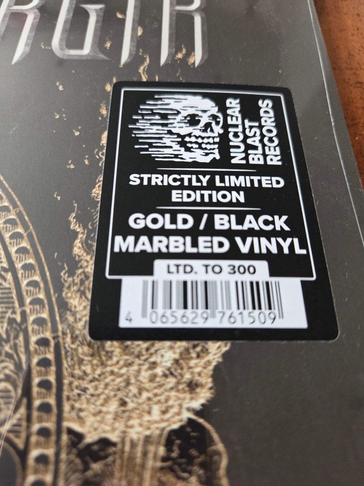 Dimmu Borgir Grand Serpent Rising Gold/Black Marbled LP Ltd., Cd's en Dvd's, Vinyl | Hardrock en Metal, Ophalen of Verzenden, Nieuw in verpakking
