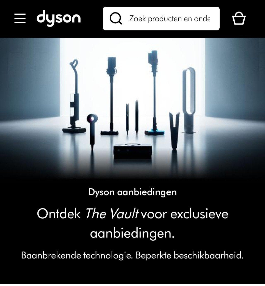 20 euro dyson korting, Eén persoon, Kortingsbon