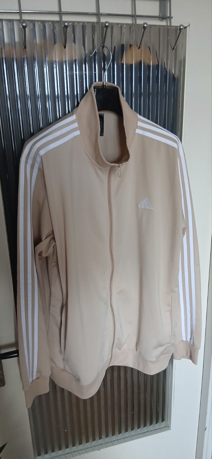 Beige Adidas trainingspak, Verzenden, Beige, Adidas, Algemeen