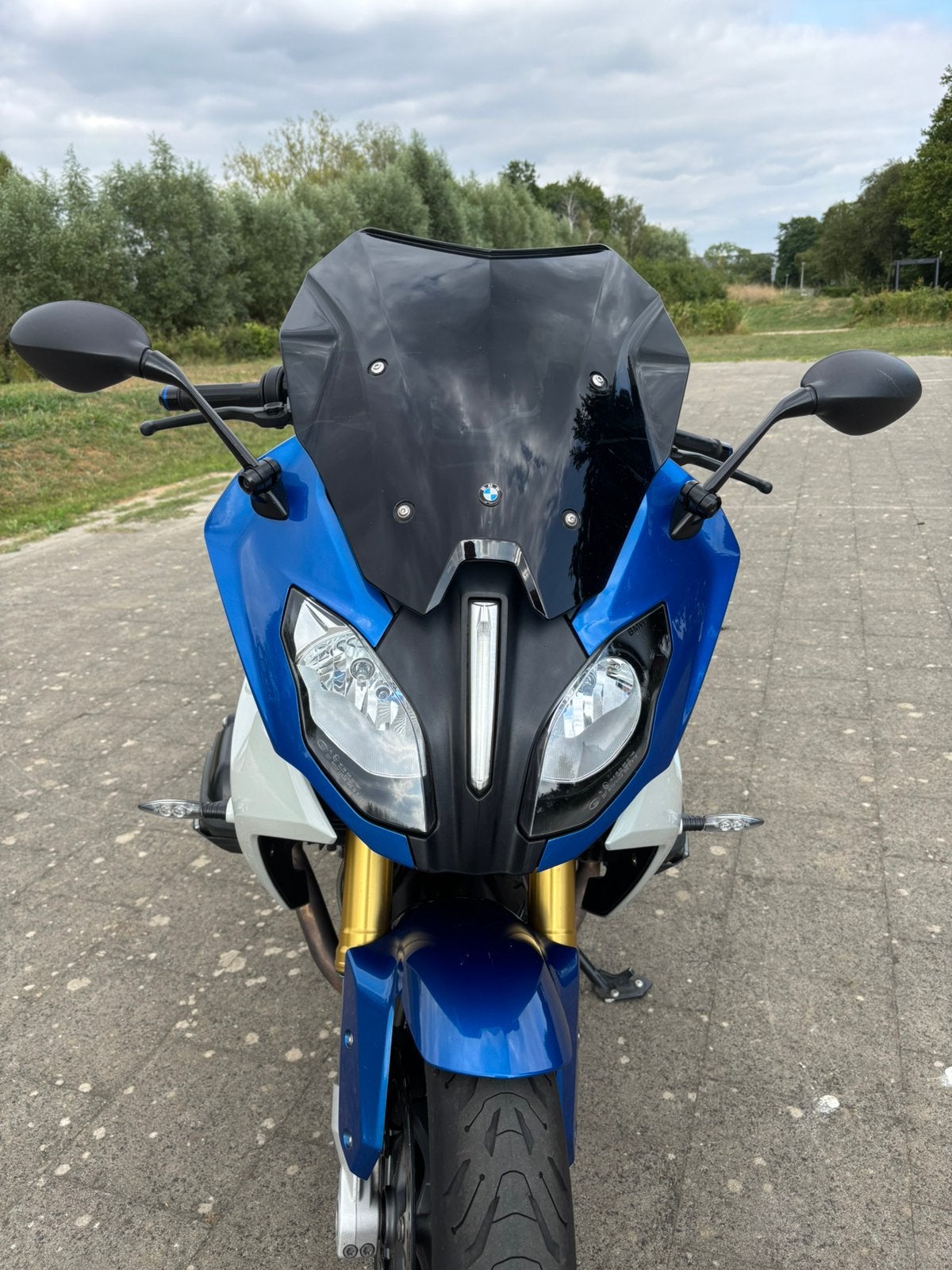 BMW R1200RS full option incl. 3 delige blauwe BMW kofferset., 2 cilinders, Gebruikt, 1170 cc, Meer dan 35 kW