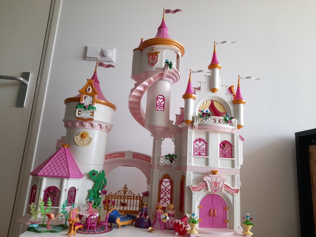 Playmobiel Princess Groot Prinsessenkasteel 70477, Kinderen en Baby's, Speelgoed | Playmobil, Ophalen of Verzenden, Zo goed als nieuw