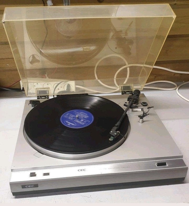 Cec platenspeler st-110 vintage 1983-1985, Ophalen of Verzenden, Overige merken