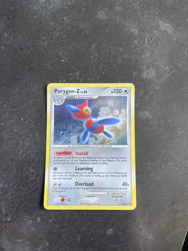 Porygon-Z DP35 Pokémon Kaart - Promo, Ophalen of Verzenden, Gebruikt, Losse kaart, Foil
