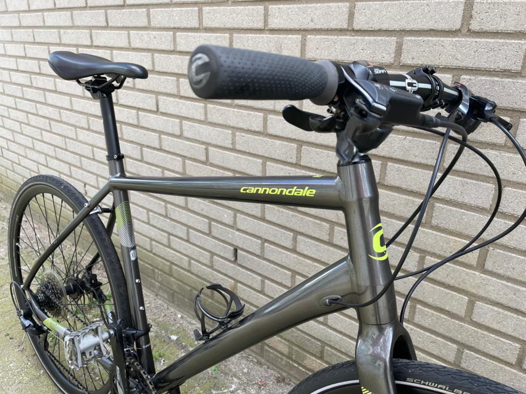 Cannondale Quick 3 XL hybride fiets fitnessbike sportfiets, Fietsen en Brommers, 28 inch, Zo goed als nieuw, 15 tot 20 versnellingen