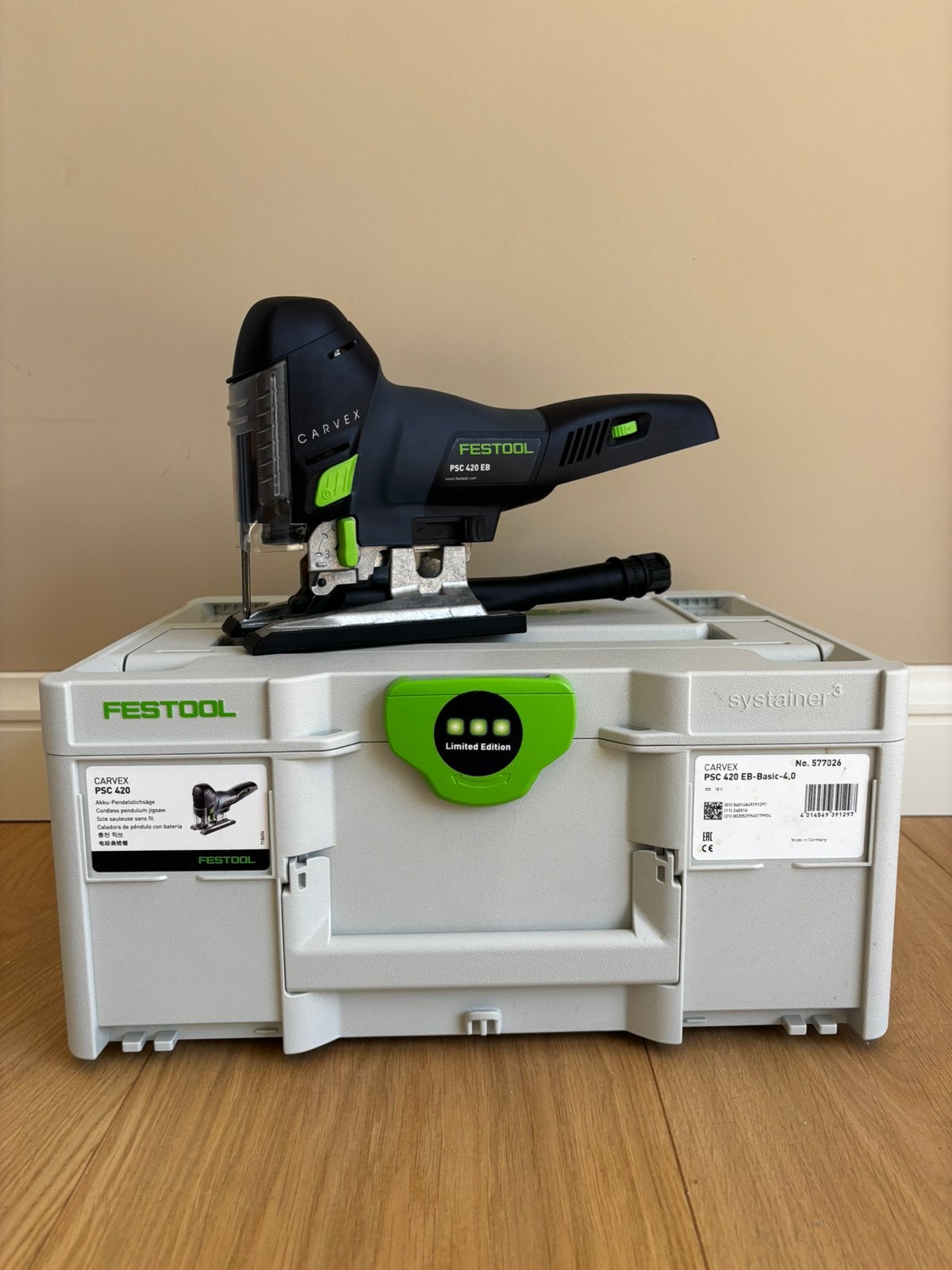 Foto 2 van Festool decoupeerzaag Carvex PSC 420 EB