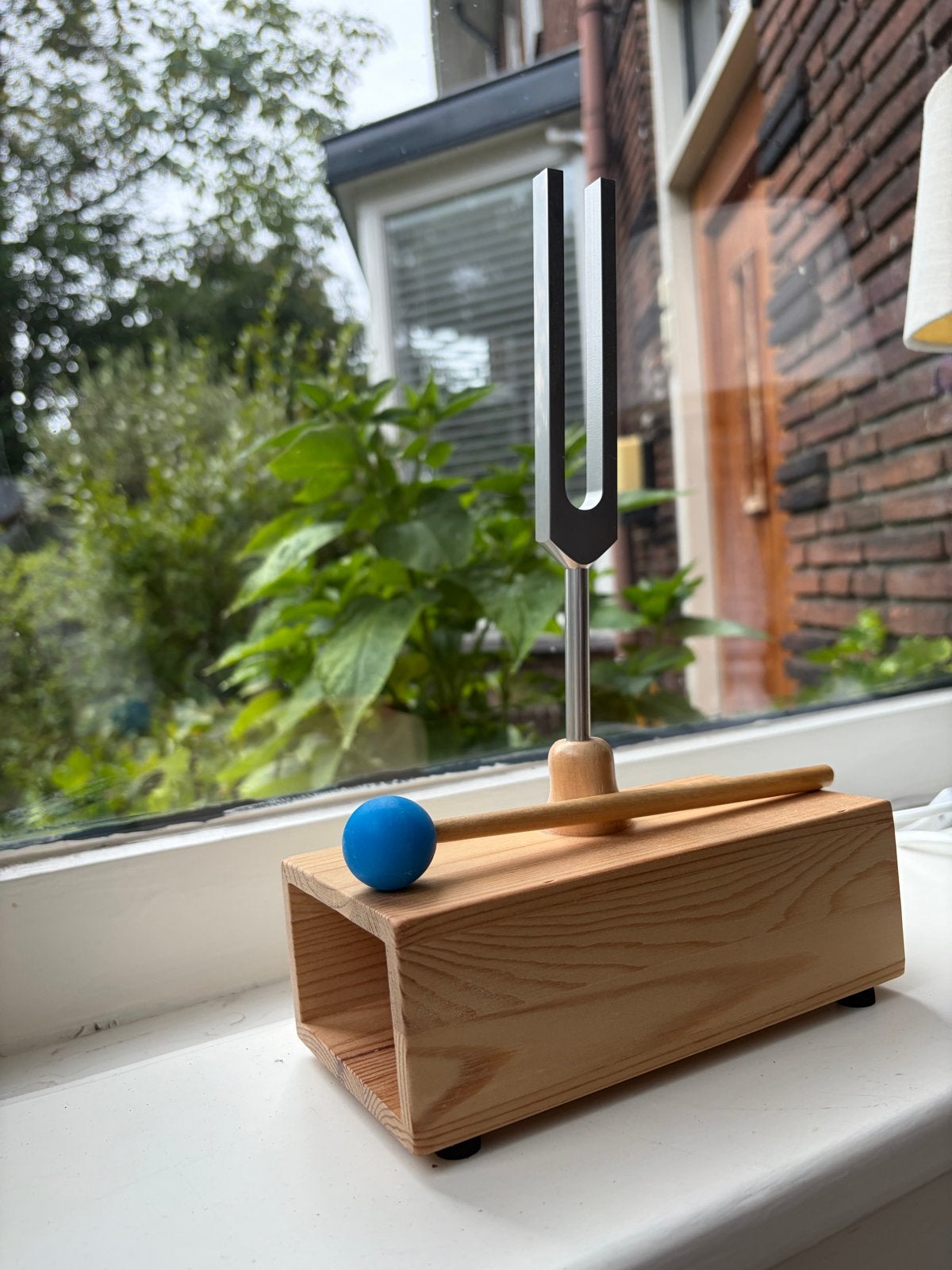 Stemvork 440 Hz met Resonatorbox en Klopper, Ophalen of Verzenden, Zo goed als nieuw