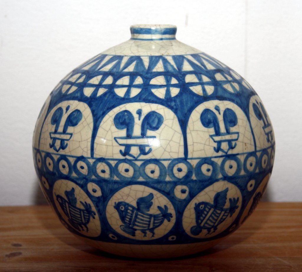 Vintage Benlloch Spaanse Design Vaas, Ophalen