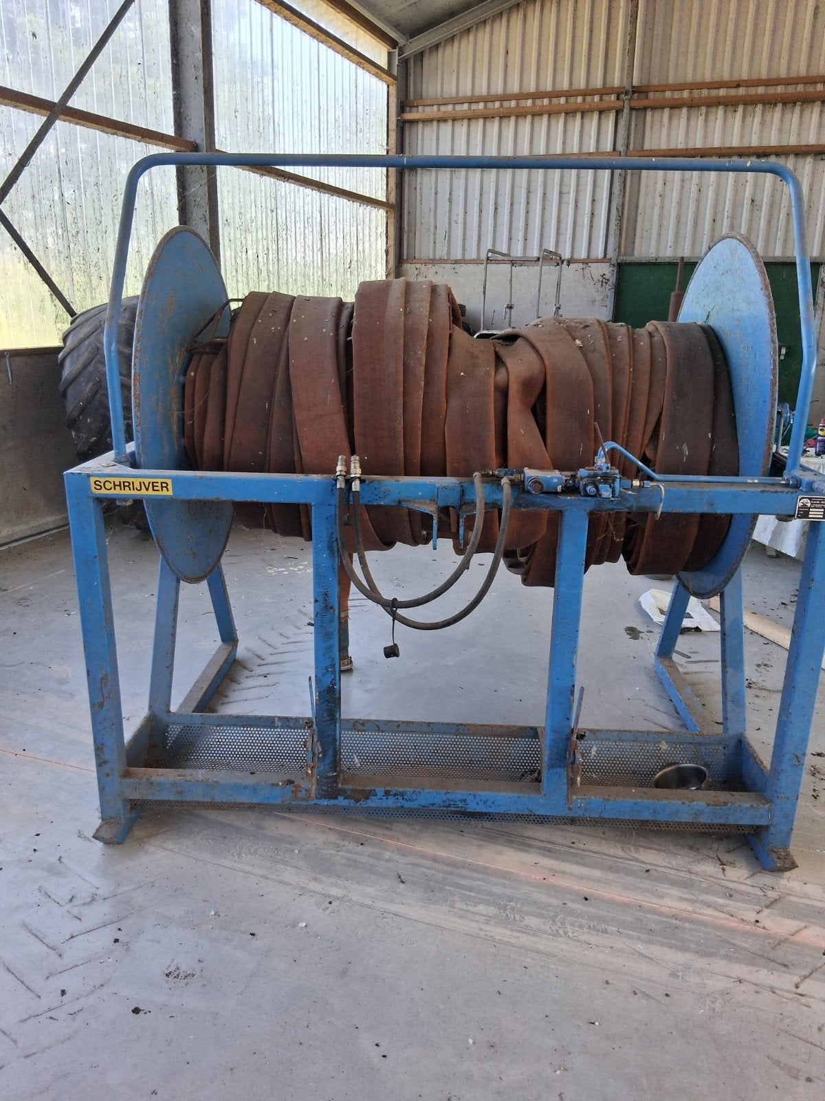 schijver baars slangen  met sproeiers te koop, Ophalen, Tuinslang