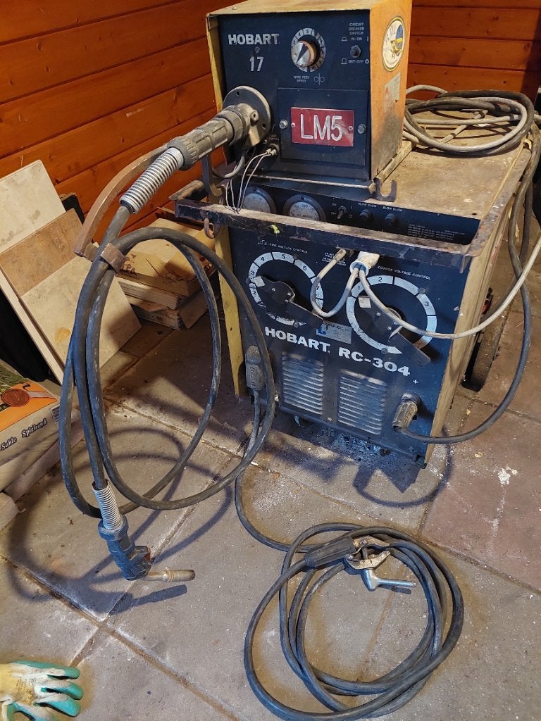 Hobart RC-304 MIG/MAG lasapparaat, Doe-het-zelf en Verbouw, Ophalen, Gebruikt, 250 ampère of meer, Co2