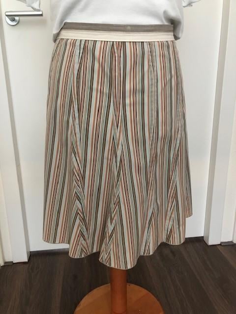 Gunex gestreepte rok maat 38, Kleding | Dames, Rokken, Maat 38/40 (M), Overige kleuren, Verzenden, Gunex