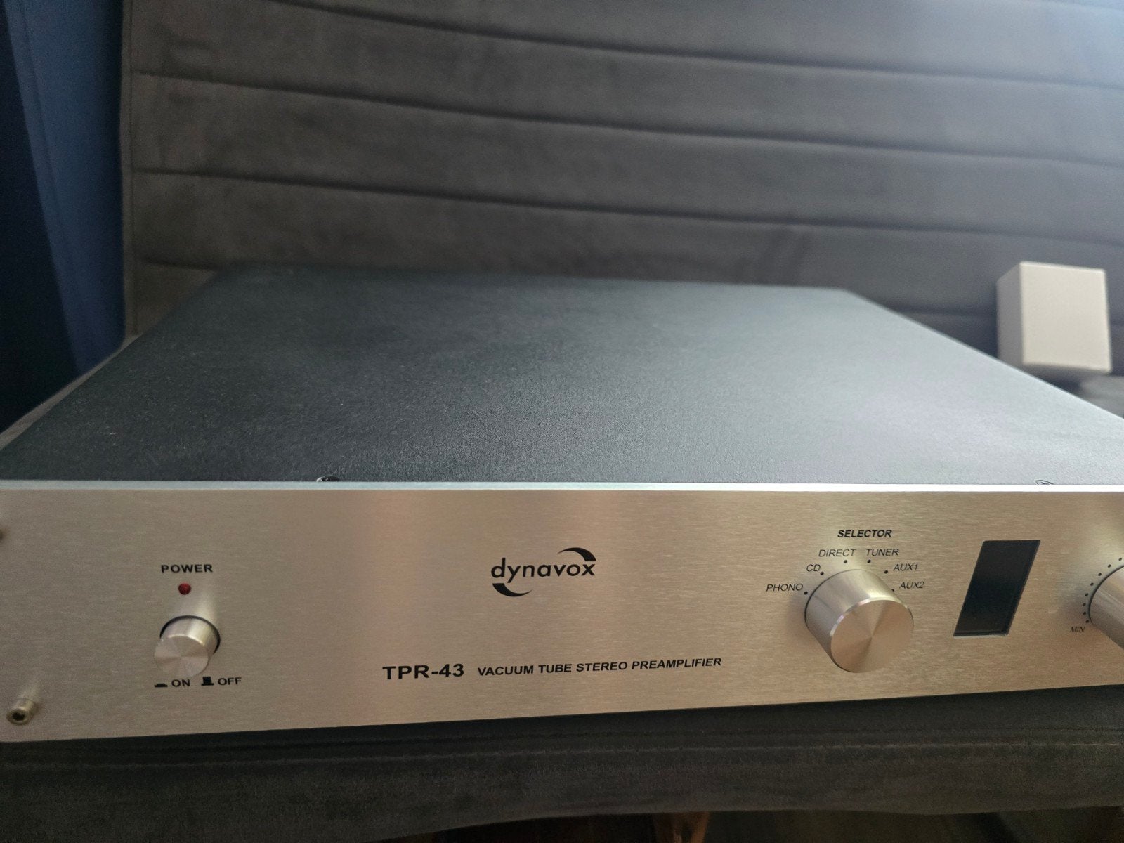 dynavox trp-43 buizen voorversterker, Ophalen
