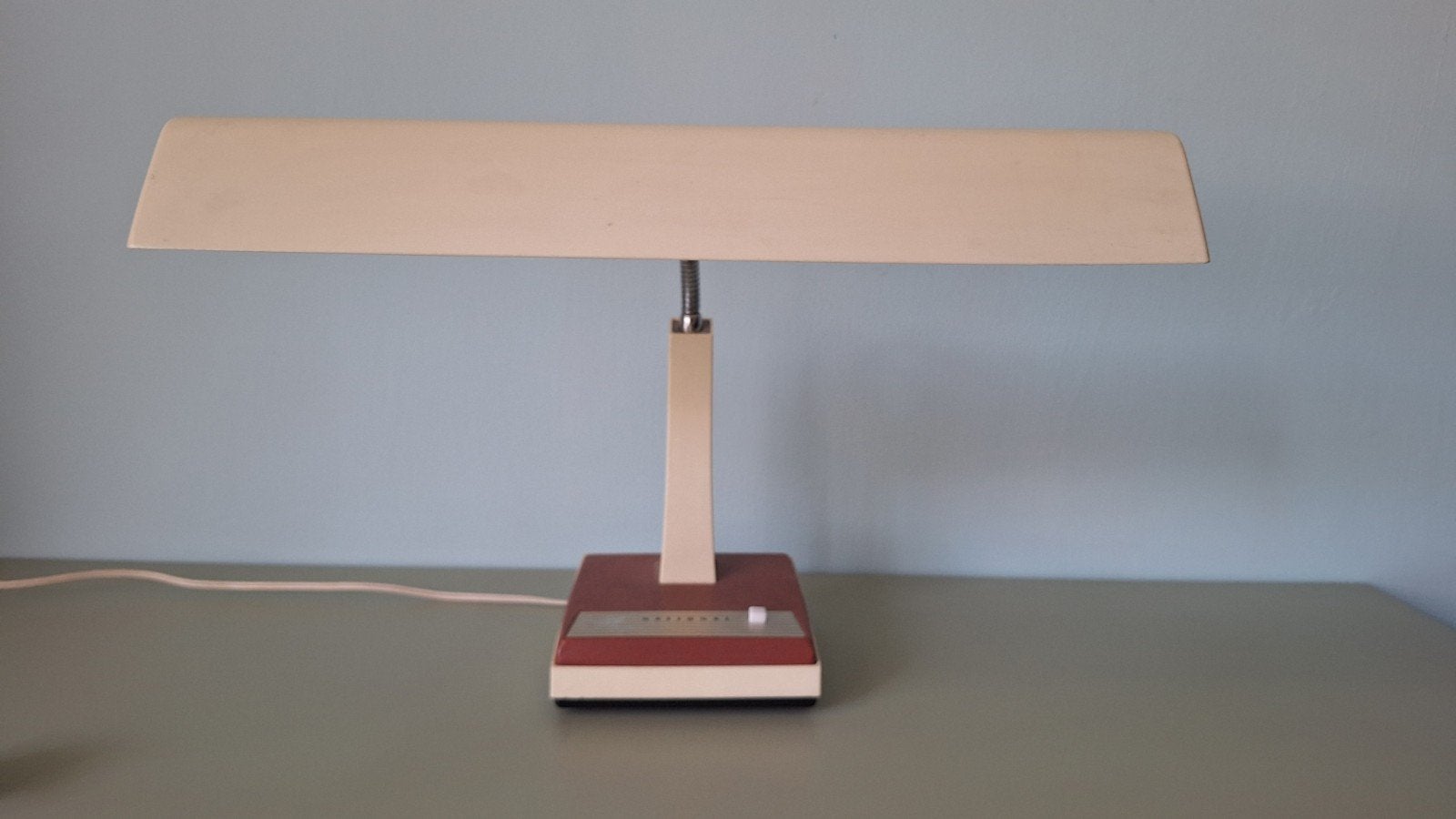 Vintage National bureaulamp - Model FS-592E uit 1970, Ophalen