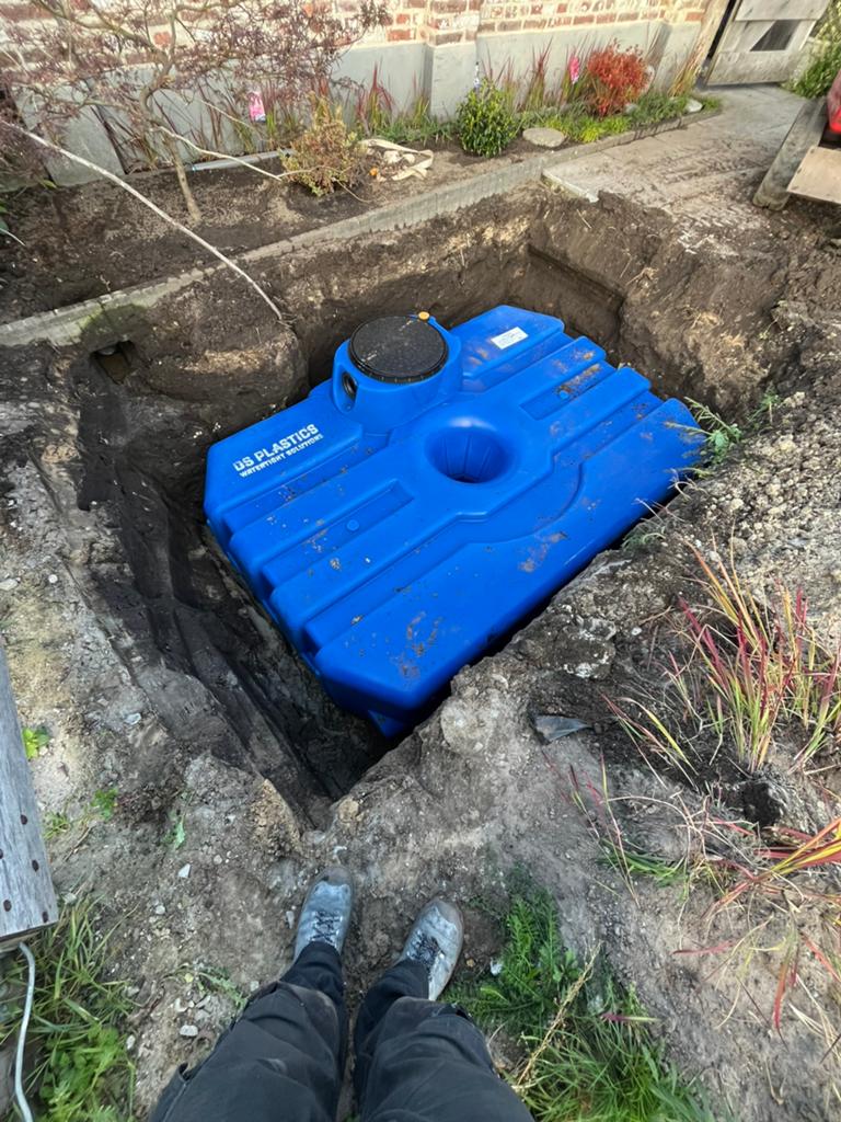 Septic tank 3000 liter te koop., Ophalen, Overige materialen, Minder dan 2 meter, 80 mm of meer