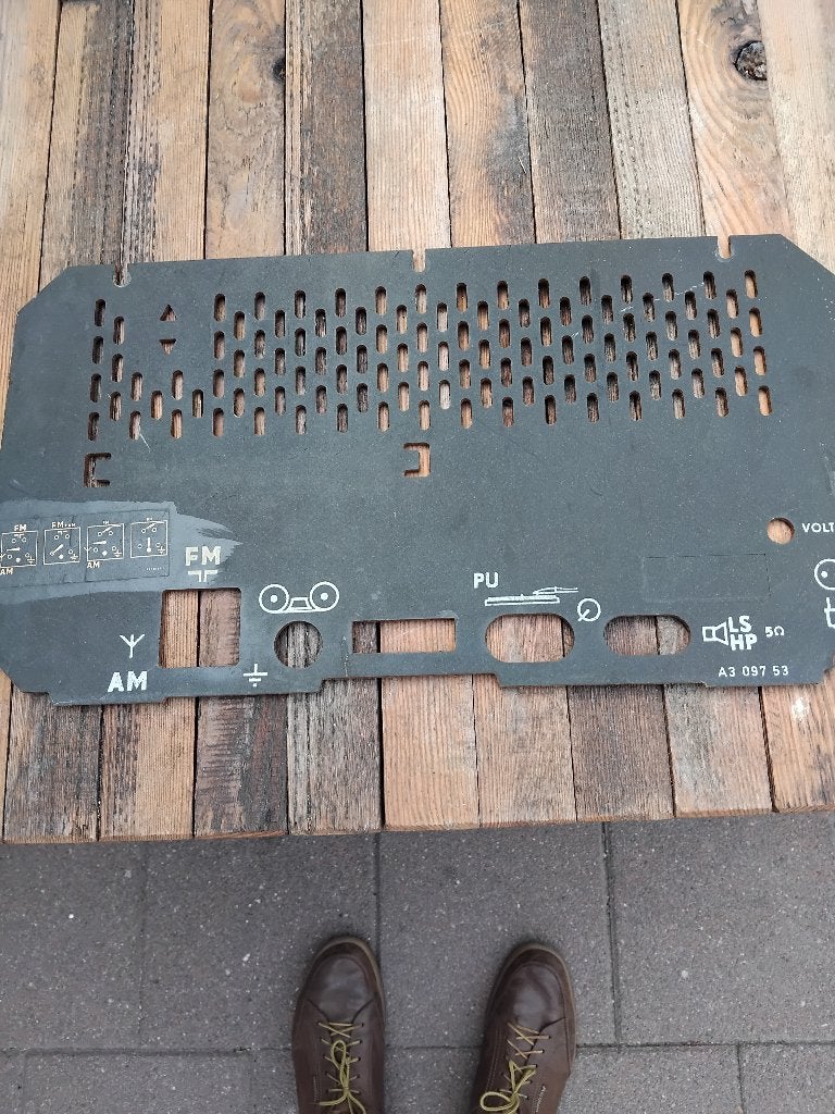 Achterwand A3 097 53 van Philips radio  B3X02A, Ophalen of Verzenden, Zo goed als nieuw, Radio