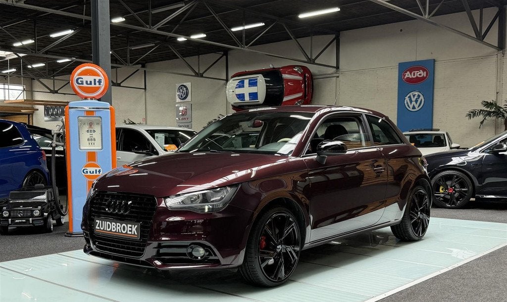 Audi A1 1.4 TFSI Uniek! Clima! Bleutooth! Stoelverwarming!, Auto's, Audi, 1290 kg, 122 pk, Origineel Nederlands, Bedrijf