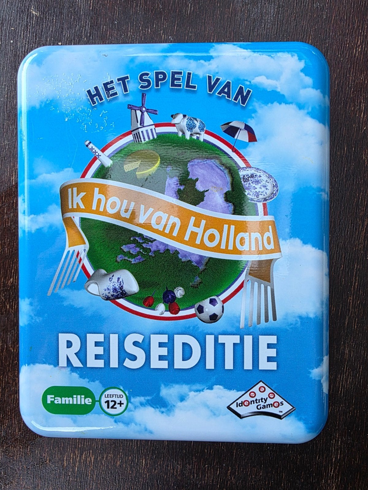Bordspel het spel van Ik hou van Holland reiseditie, Identity Games International BV, Ophalen of Verzenden, Zo goed als nieuw